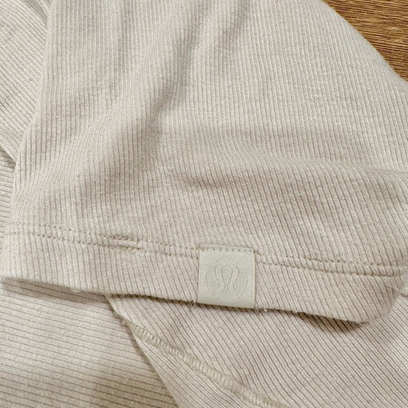 Long Sleeve Cream Top - Picture 2 of 3